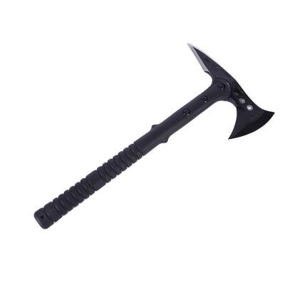 China Hot Selling Double Sided Tomahawk Survival Long Nylon Combat Ax E-commerce Outdoor Hunting Tactical Ax for sale