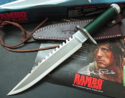 China Custom Non-Variable Survival Combat Hunting Rambo Knife For Sale for sale