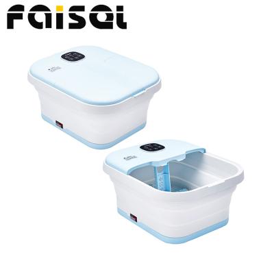 China SG-ZDY FAISEL USA Australia Amazon Foot Temperature Electric Circuit Fuse Bubbles Foot Massager Folding Spa Bath Massager With Heat for sale