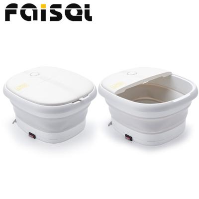 China SG-ZDJ FAISEL USA Australia Foot Factory Bubbles Temperature Electric Circuit Fuse Folding Massager Foot Spa With Heat And Massage for sale