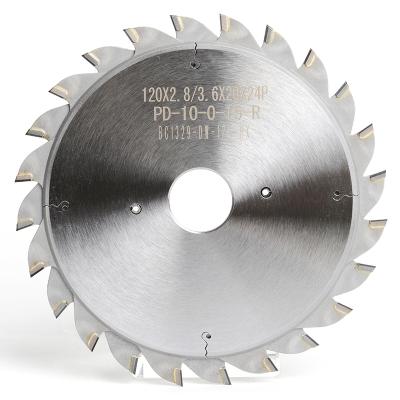 China Hot Cheap Price 75Cr1 Pressed Welded 120mm Diamond Saw Blade Woodworking Cutter for sale