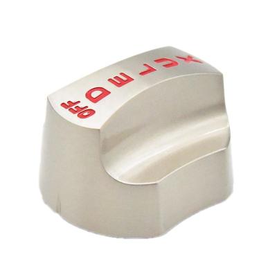 China Wholesale Luxury Gas Oven Control Knob For Temperature Chrome Or Nickel Metal Gas Stove Knobs for sale