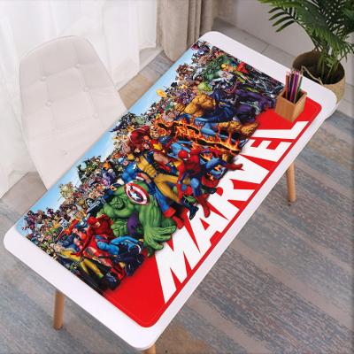 China Hero PASSIONATE Marvel HOT Collectible Edge Gamer Gaming Mouse Pad Laptop Notebook Notebook Soft Pad Lock Mat Large for sale