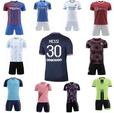 China Quick dry soccer jersey wear quick dry Thai quality Thailand football club uniform EURO shirts for sale