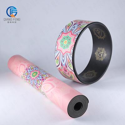 China Strong Load Bearing Customized Natural Rubber Wholesale Manufacturer Eco-Friendly High Quality PU Yoga Pilates Wheel for sale