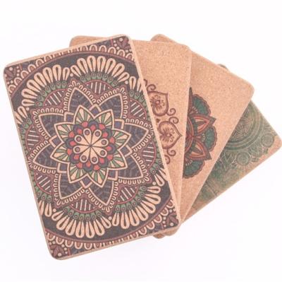 China Convenient To Carry Good Quality Natural Cork Yoga Blocks Wholesale Custom Eco Friendly Set for sale