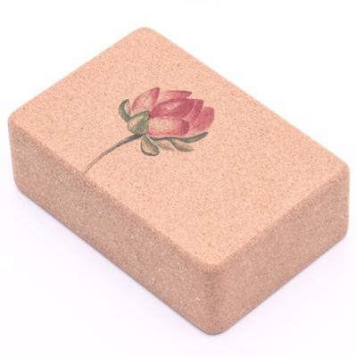 China Convenient To Carry Natural Fitness Gym Cork Professional Manufacturer Custom Promotional Strong Yoga Block for sale