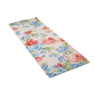 China Best Absorption Kids Yoga Sweated Matprinted Suede Custom Yoga Mat for sale