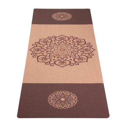 China Private Label Eco Friendly Yoga Mats Eco Friendly Natural Rubber With Custom Logo for sale