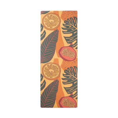 China Natural Tree Cork Rubber Yoga Mats Good Quality Eco-Friendly Children's Rubber New Arrivals for sale