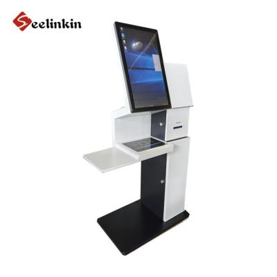 China China payment indoor custom fingerprint camera thermal printer facial cashdro hospital airport insurance information internet kiosk for sale