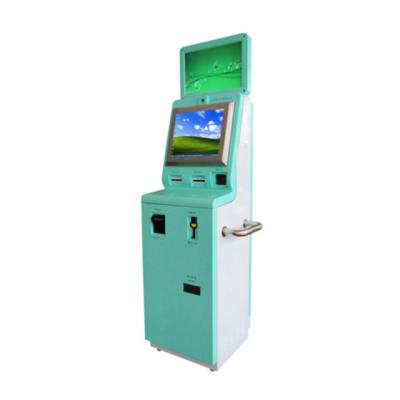 China Indoor Internet Kiosk Automatic Payment Machine Cash Accept Coin Operated Rack Display for sale