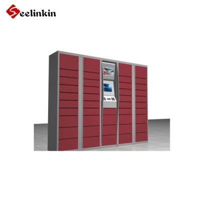 China Indoor Or Outdoor Smart Logistics Self Service Laundry Locker Courier Express Self Service Kiosk for sale