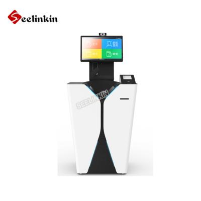 China Educational College School Self Service Library Checkout Library Return RFID Indoor Kiosk for sale