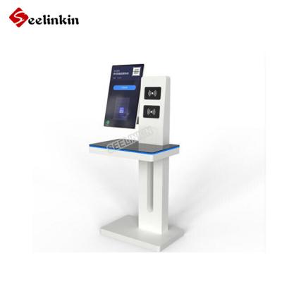 China Indoor Touch Screen College Self Service UHF RFID Book Return Kiosk for sale