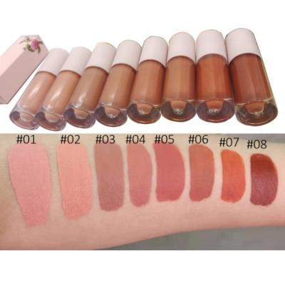 China Multifunctional Waterproof Empty Liquid Lipstick Tubes Private Label Gold Container Waterproof Liquid Lipstick for sale