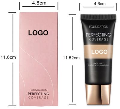 China Brighten Custom Warehouse Logo 16 Colors Oil Anti Squeeze Foundation Liquid Concealer Private Label for sale