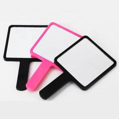 China Magnifying Professional With Led Lights Private Label Portable Handheld Makeup Mirror for sale