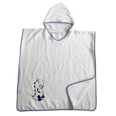 중국 Sustainable Bath Towels Organic Soft Terry Cotton Kids Hooded Baby Towels 판매용