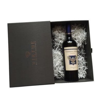 China Recyclable Luxury Gray Matte Printing Drawer Shaped Paper Wine Box for sale