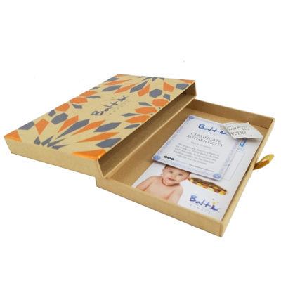 China Recyclable Baby Blanket Gift Box Baby Tissue Packaging Box for sale