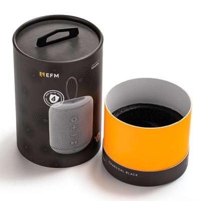 China Recycled Materials Biodegradable Bluetooth Speakers Feature Tube Packaging for sale