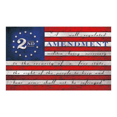 China Morden Amazon Stock 90 * 150cm Second Act USA Flag for sale