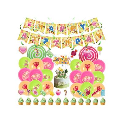 China Handmade Kids Birthday Balloons Party Decorations Party Decorations Supplies for sale