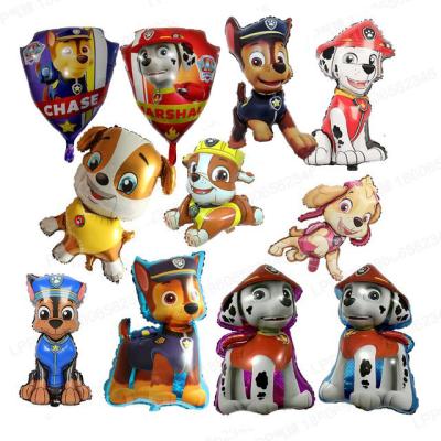 China New Morden Design Cartoon Foil Air Kids Birthday Party Decoration Party Supplies Dog Paw Balloon for sale