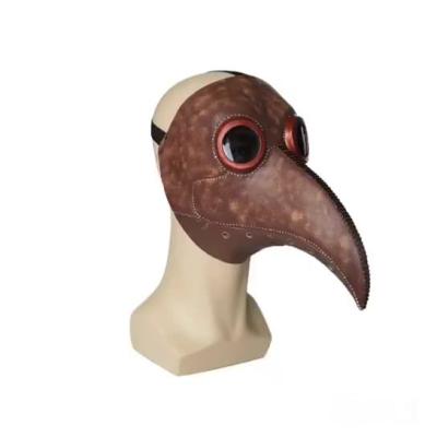 China Funny Medieval Doctor Bird Mask Latex Morden Steampunk Plague Punk Cosplay Mask Beak Adult Halloween Cosplay Event Props Mask for sale