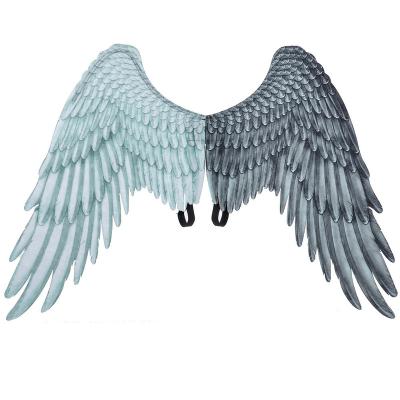 China Morden Eagle Wings Big Feather Wings Adults Halloween Carnival Costume Cosplay Stage Show Halloween Party Decoration Angel Wings for sale