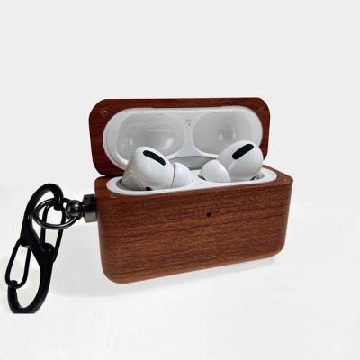 China 2022 Morden factory new arrival wooden cover for airpods case for airpods 1/2 /3 for sale