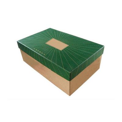 China Recyclable Corrugated Paper Box Cardboard Shoe Box for sale