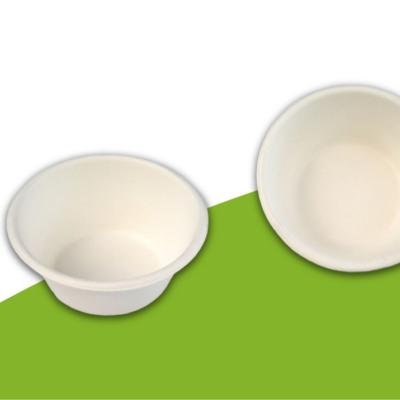 China Biodegradable Compostable Biodegradable Sugarcane Bagasse Sauce Cup With Lid for sale