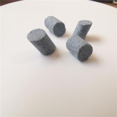 China Brown Corundum Rough Deburring Media Stone Crumbly Polishing Deburring Media For Jewelry for sale