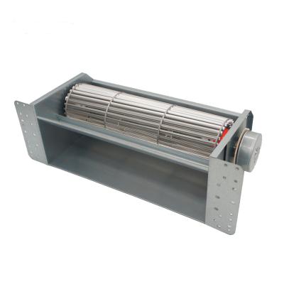 China Fan Heater Air Conditioner Silent SOJO TECH 80mm BLDC Heater Cross Flow Fan for sale