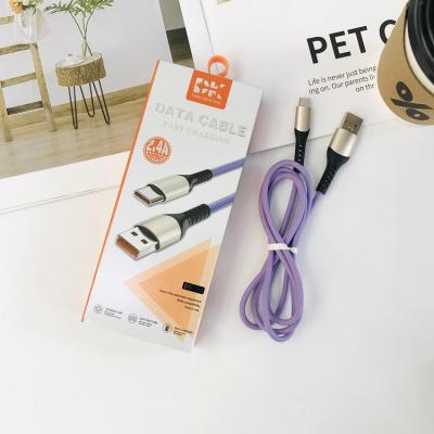 China Wholesale fashion factory iphone charger usb data cable mobile phone flex cables for iphone 14 samsung motorola android for sale