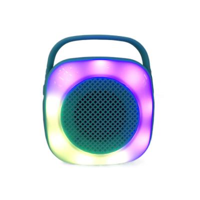 China Visual Information Display MS-2240BT 2 Inch Bluetooth TWS USB Outdoor Speaker with Moving Colorful LED Lights and Long Lasting Battery for sale