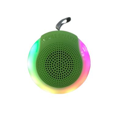 China Visual Information Display MS-2234BT 2 Inch Bluetooth TWS USB Outdoor Speaker with Moving Colorful LED Lights and Long Lasting Battery for sale