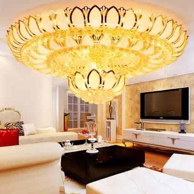 China Modern Home Lobby Chandelier Villa Bedroom Living Room Pendant Lamp Decor European Style Luxury Hotel Indoor for sale