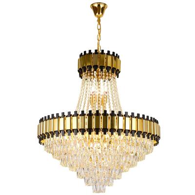 China Modern Nordic Modern Lobby Clubhouse Hotel Building Design Chandelier Interior Decoration Luxury Crystal Lamps for sale