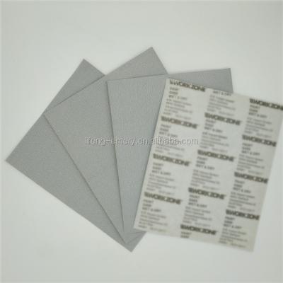 China Klingspor Color White Alumina Sand Waterproof Paper 230mm*280mm for sale