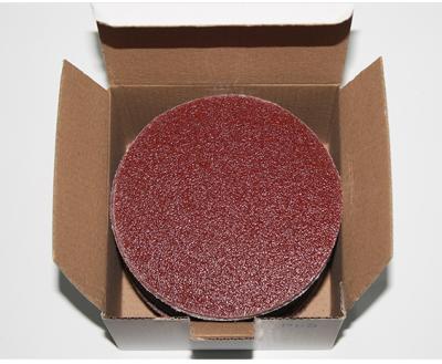 China Aluminum Oxide 125 Discs Hook Paper Disc Car Sanding And Look Sand Polishing for sale