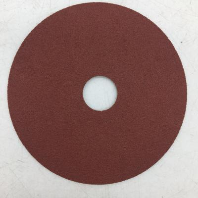 China Welding Grinding 4/5 Inch Fiber Steel Emery Abrasive Sanding Disc For Wood Furniture Grinding Diameter 100mm 125mm for sale