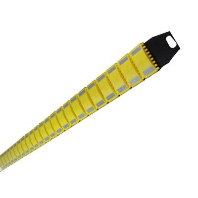 China Exterior High Visibility Yellow Reflective Portable Speed ​​Bump for sale