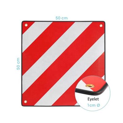 China Hot Selling Road Safety 20*20 Inch Road Traffic Warning Aluminum Safety Sign For Truck for sale