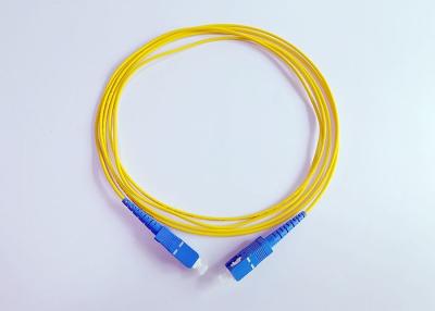 Chine La correction optique recto de fibre de LSZH 2.0mm Ftth attachent Sc UPC à vendre