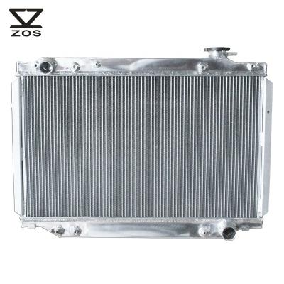 China 3Row Aluminum All Aluminum Offroad Radiator For Toyota Landcruiser 80 SERIES FJ80R FZJ80R 1993-1997 for sale