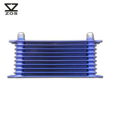 China Aluminum Universal Vehicle Engine 10 Row Aluminum Core Transmission Oil Cooler for sale