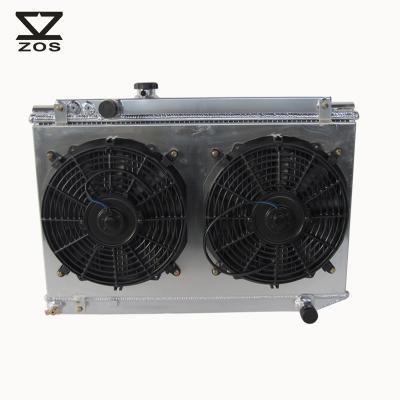 China Aluminum Aluminum Radiator And Fan Shroud For Toyota Supra MA70 7M-GTE 3.0L L6 86-93 Alloy 3R Radiator for sale